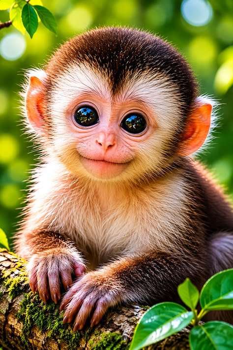 Neon vaporwave monkey avatar with pink and cyan lighting for bold Discord and TikTok aesthetics