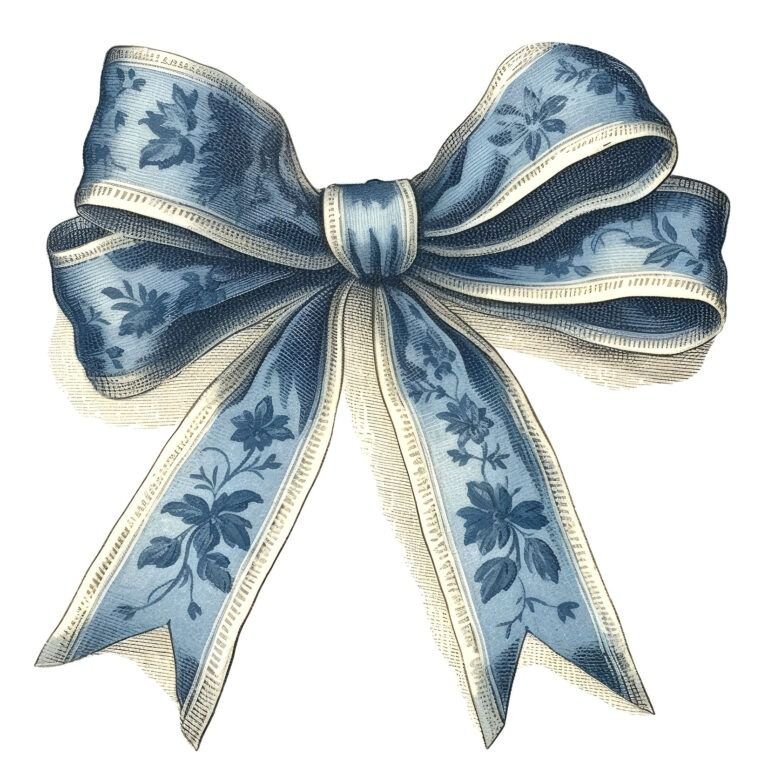 Baby blue coquette pfp with pearl ribbon details for aesthetic Instagram avatars