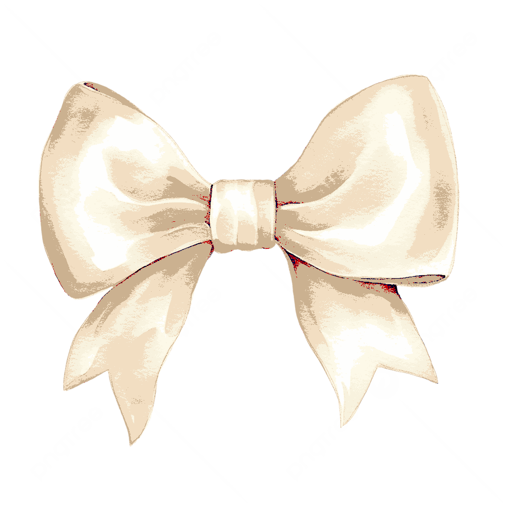 Cream bow coquette pfp with pearl glow for soft Instagram and Discord profile aesthetics
