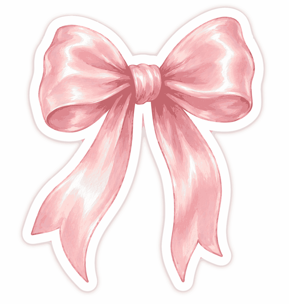 Cute pink coquette pfp with satin bow and blush tones perfect for Discord and TikTok profiles