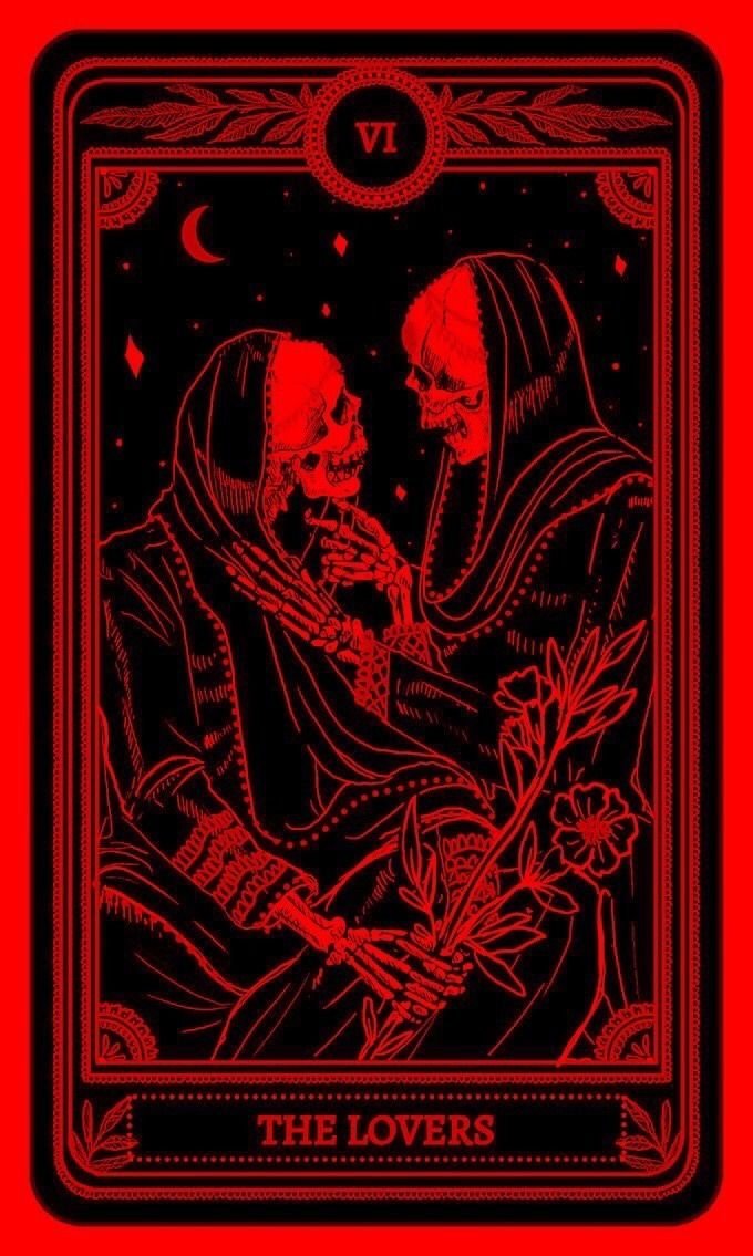 Edgy red pfp with cyber skull symbol and black glitch effects for hard-hitting gaming profiles