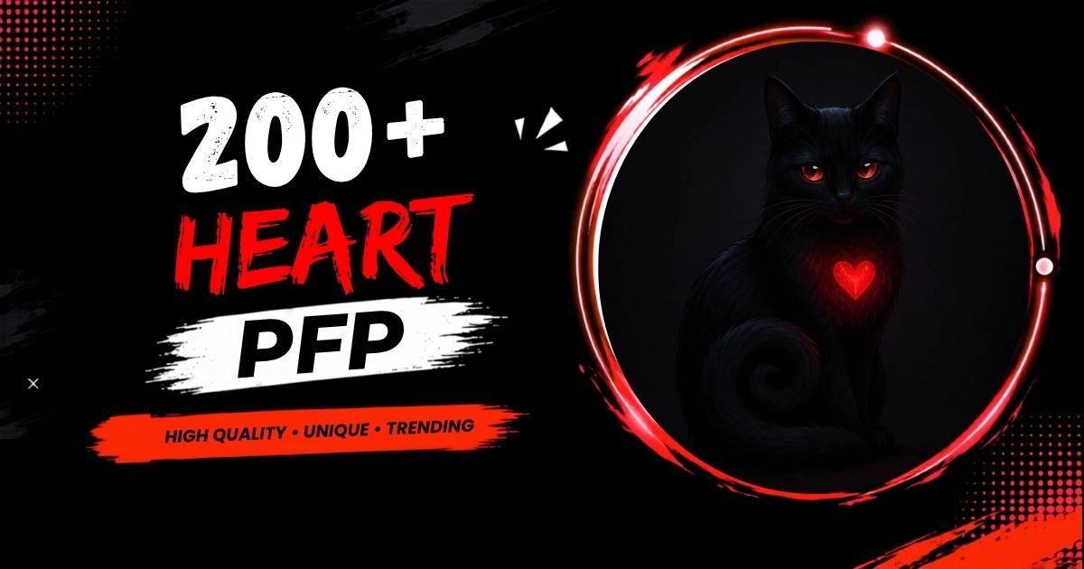 200+ Heart PFP: Cute, Aesthetic & Y2K Avatars 2026