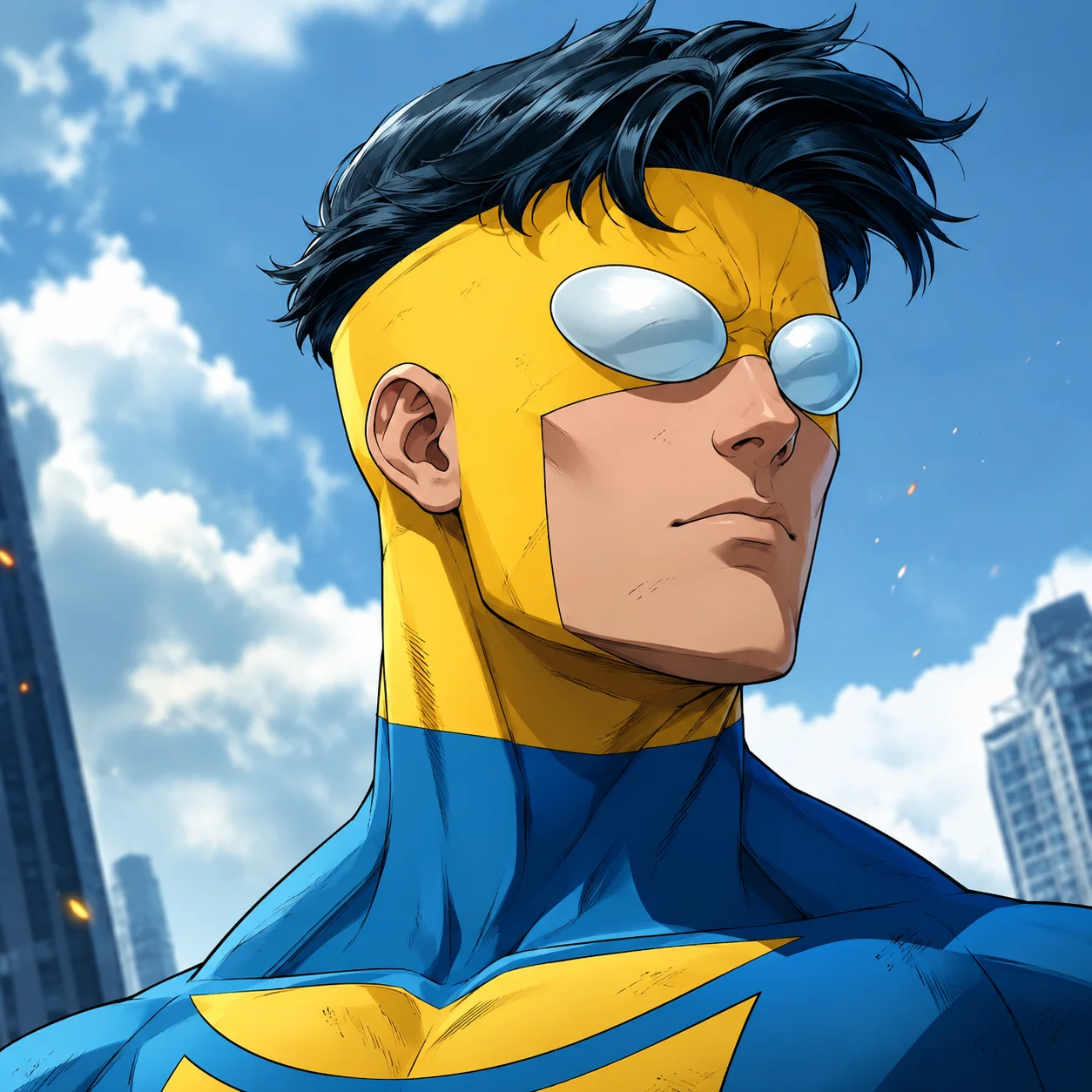 4K HD Mark Grayson invincible pfp with ultra crisp detail perfect for premium Discord Nitro profiles
