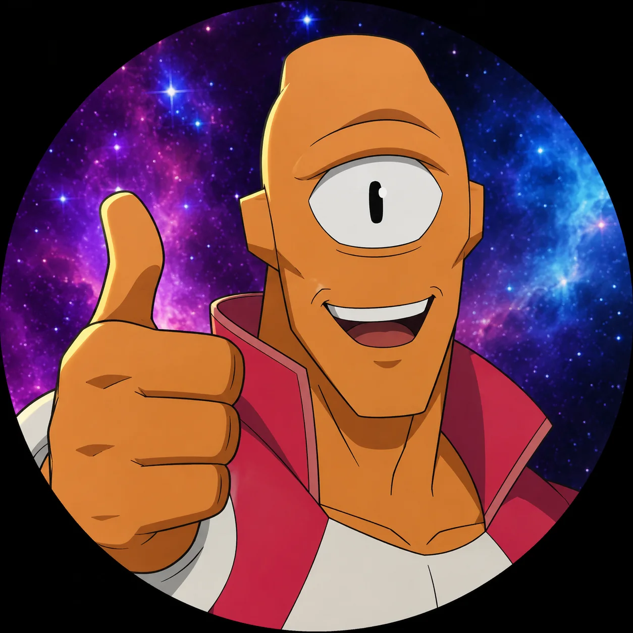 Allen the Alien funny invincible pfp with cheerful thumbs up for wholesome Discord humor profiles