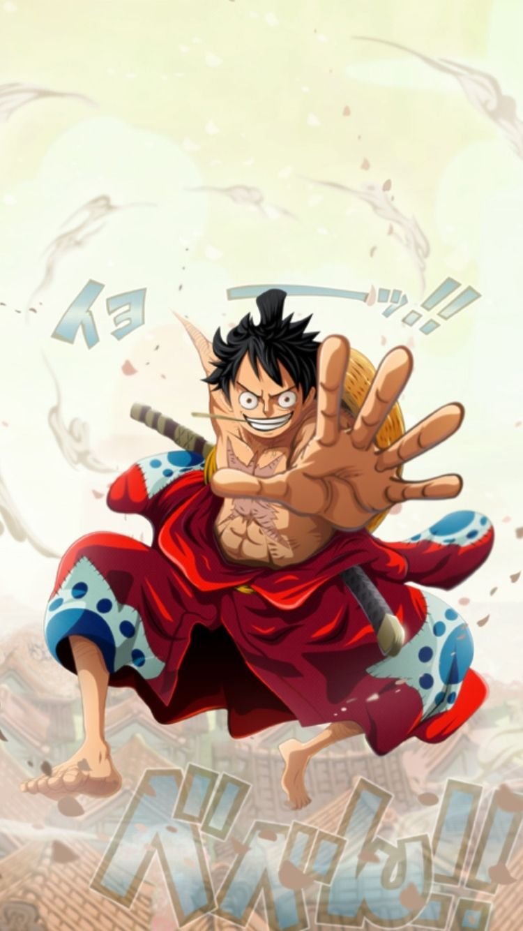 Cool luffy pfp in motion blur action shot wearing red vest great for gaming profile use