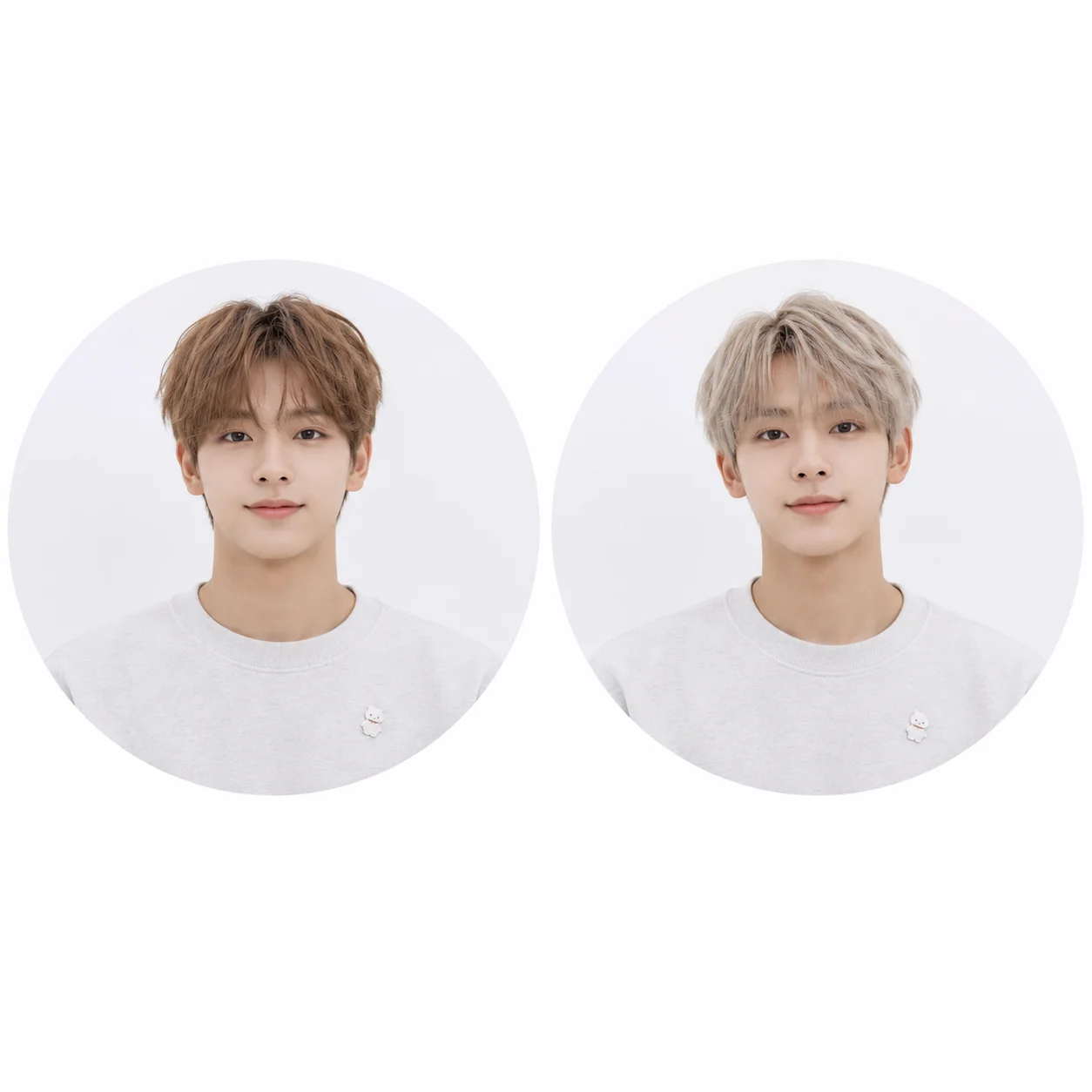 Matching white pfp for best friends with minimal icon style and clean aesthetic profile framing
