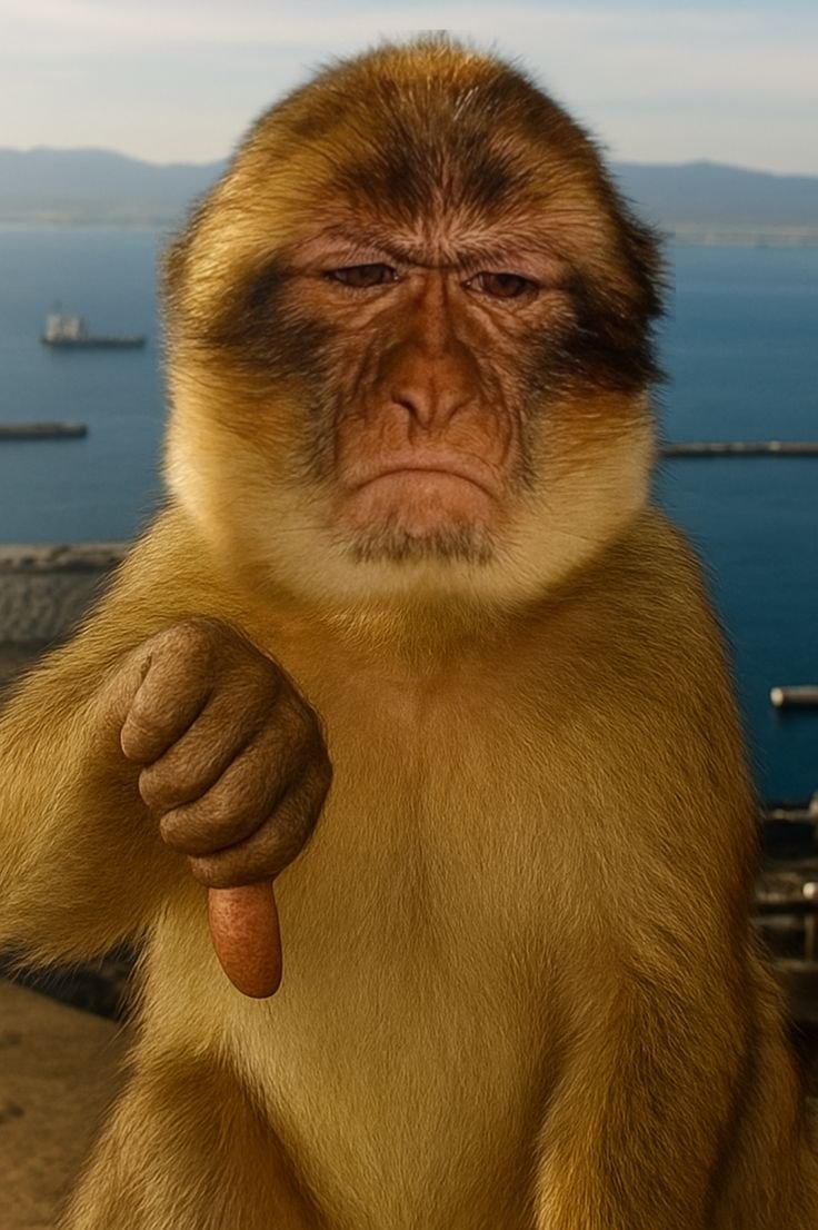 Stylish monkey avatar with blue smoke backdrop for edgy Discord and aesthetic gaming profiles