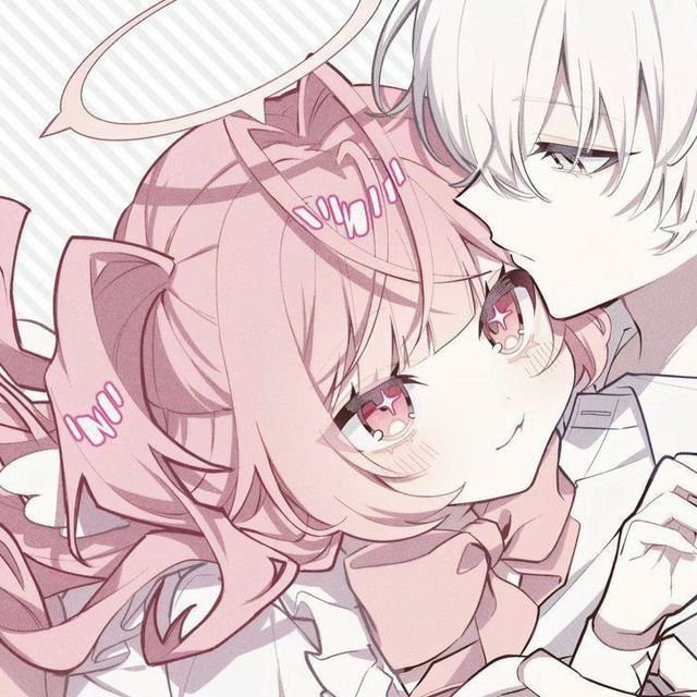 Minimalist matching pink pfp icon pair, simple coordinated profile pictures for best friends on Discord and Pinterest