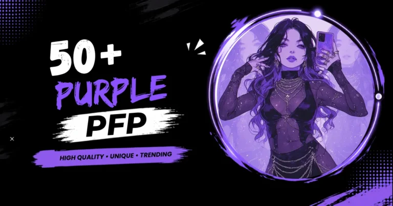 50+ Purple PFP Ideas: Cute, Dark & Aesthetic Avatars 2026