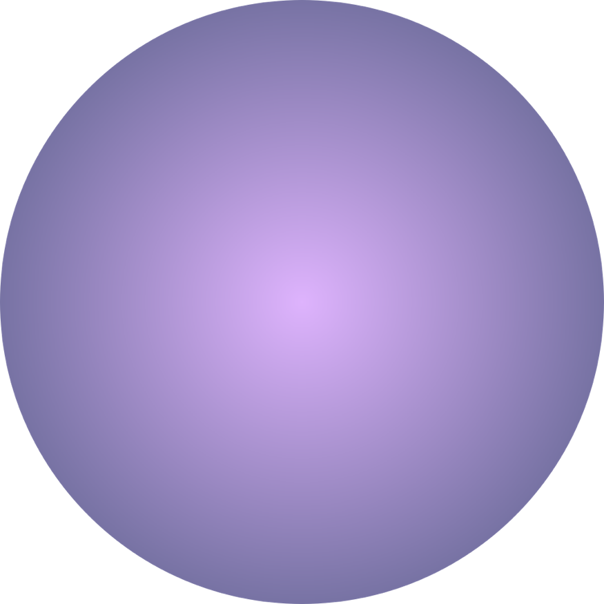 Minimal purple pfp with circle shadow design for clean Discord and Instagram profile use