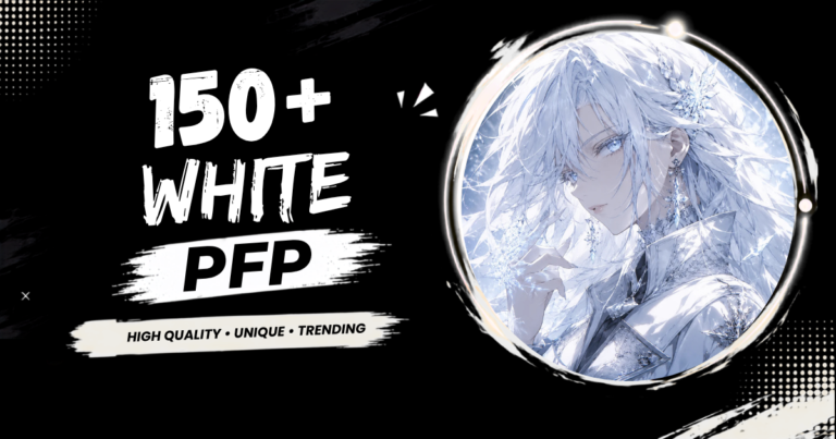 150+ White PFP: Aesthetic, Cute & Clean Avatars 2026