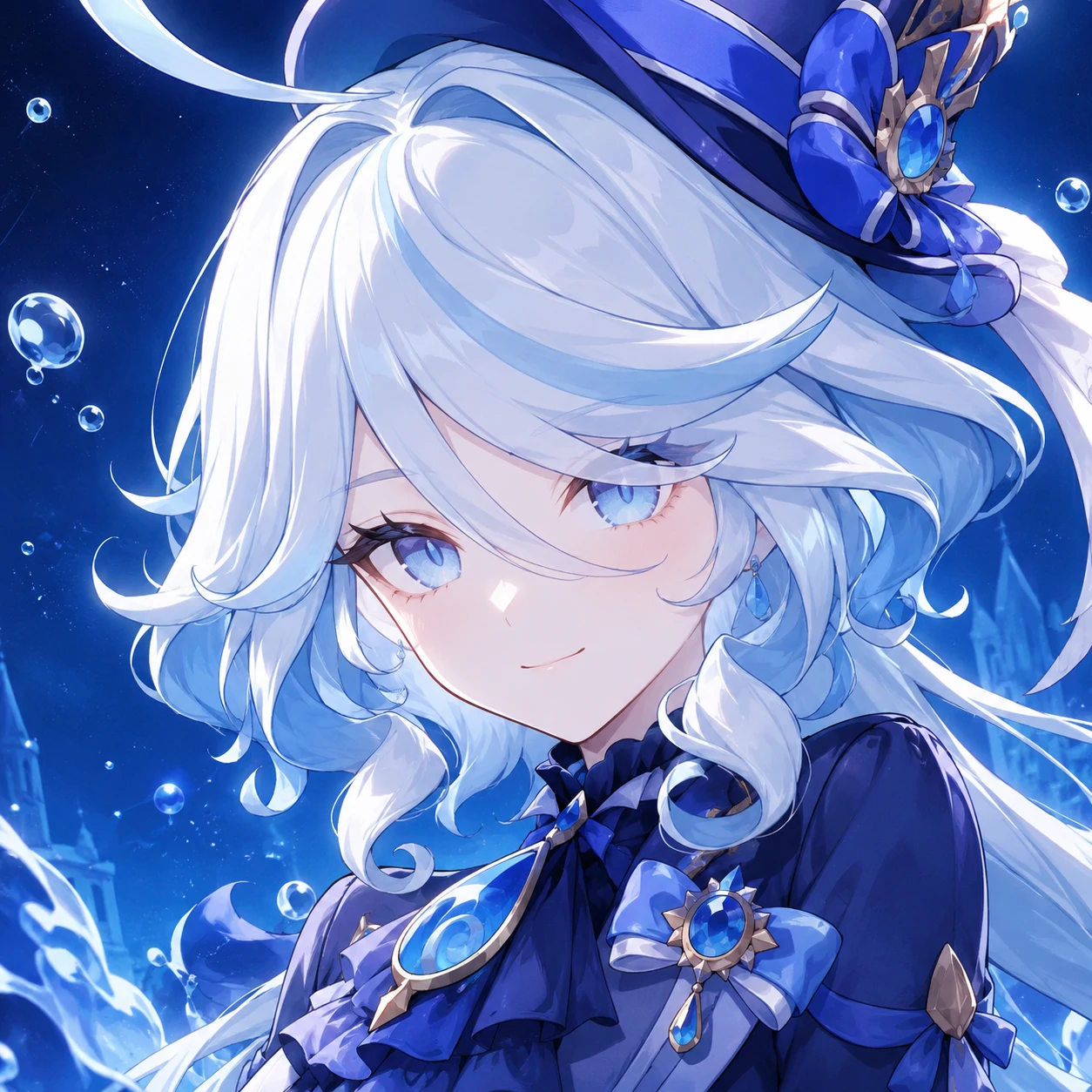 furina-pfp-4k-official-art-crop Furina pfp 4k using official-art styling and a clean character portrait