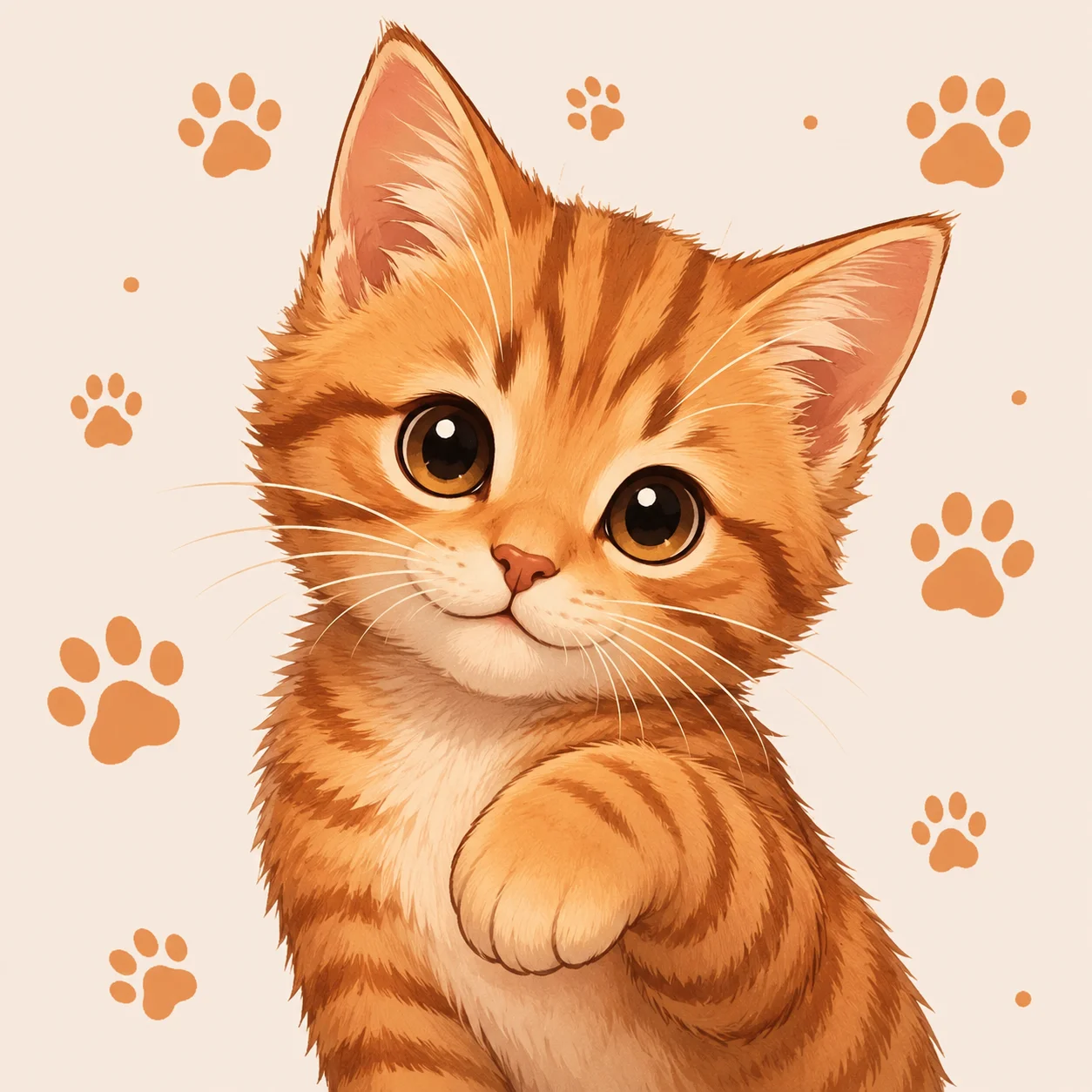 Striped tabby matching cat pfp orange and gray partner pair for cute friendship duo profile