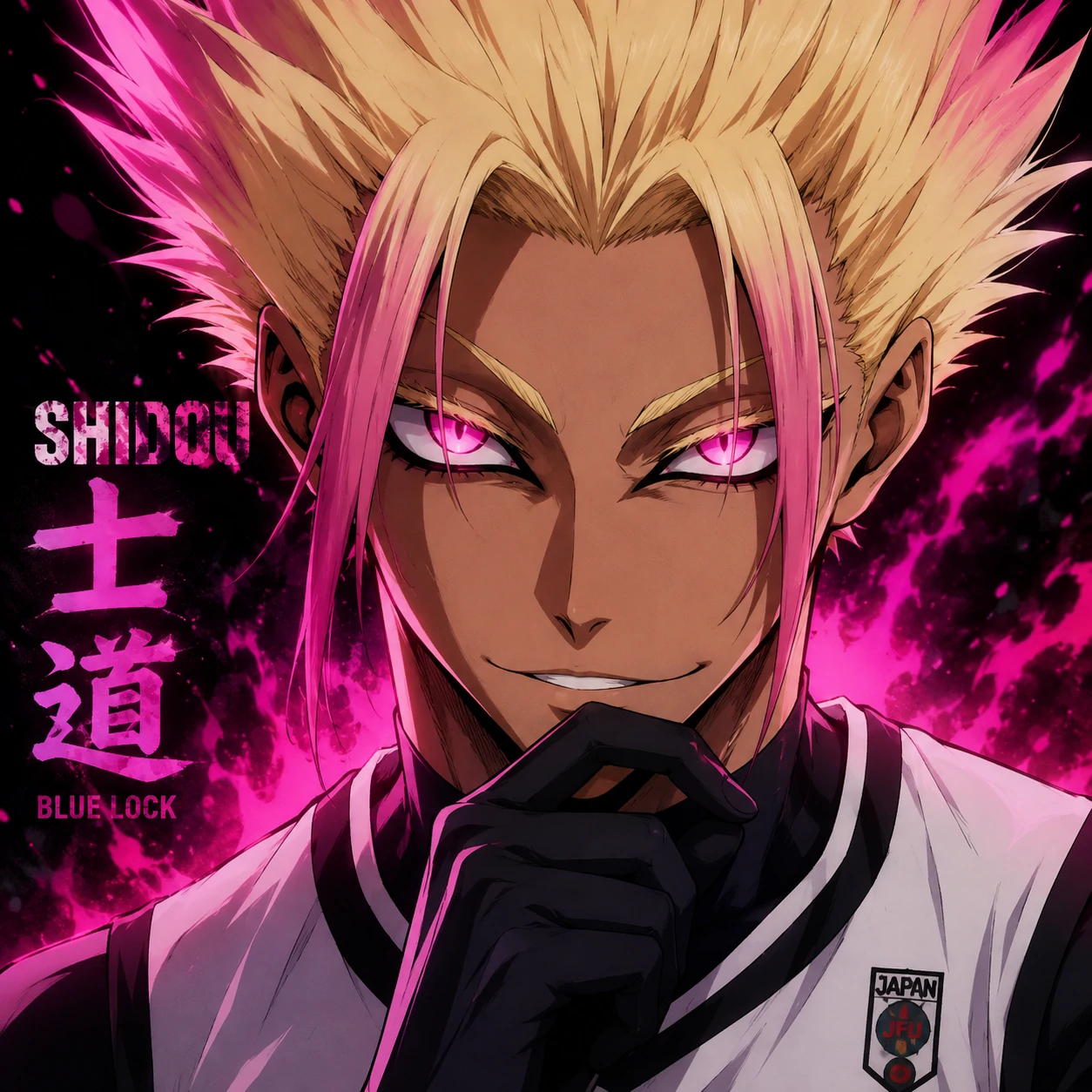 Square-cropped Shidou icon for Instagram with a balanced anime composition