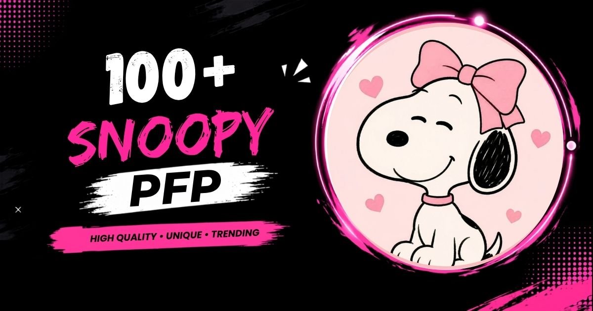 100+ Snoopy PFP: Cute, Aesthetic, Matching, Funny, Fall & Christmas