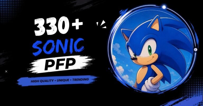 Sonic PFP: Aesthetic, Cute, Super Sonic, Dark & Matching