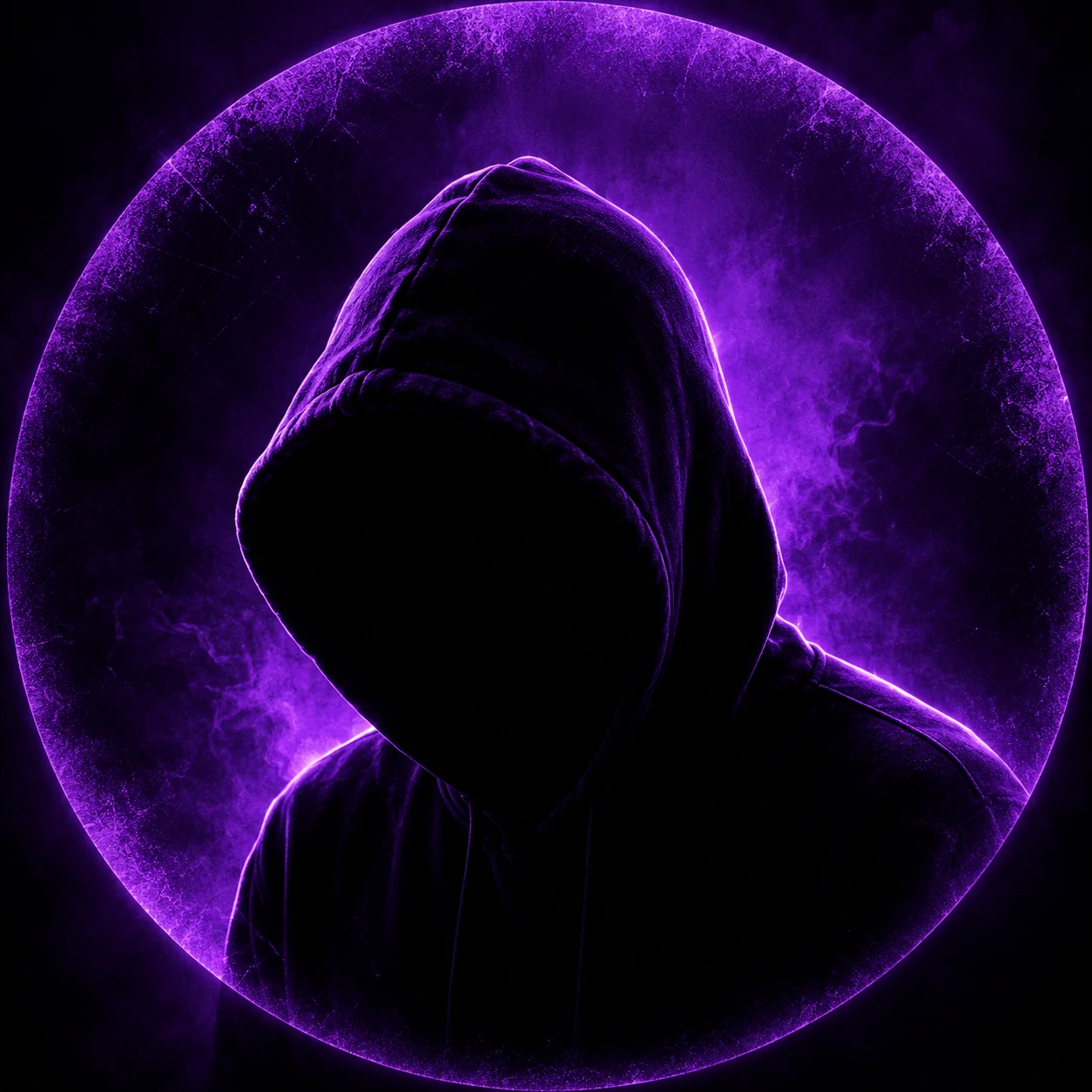 Purple shadow edit for an unknown pfp on Instagram.